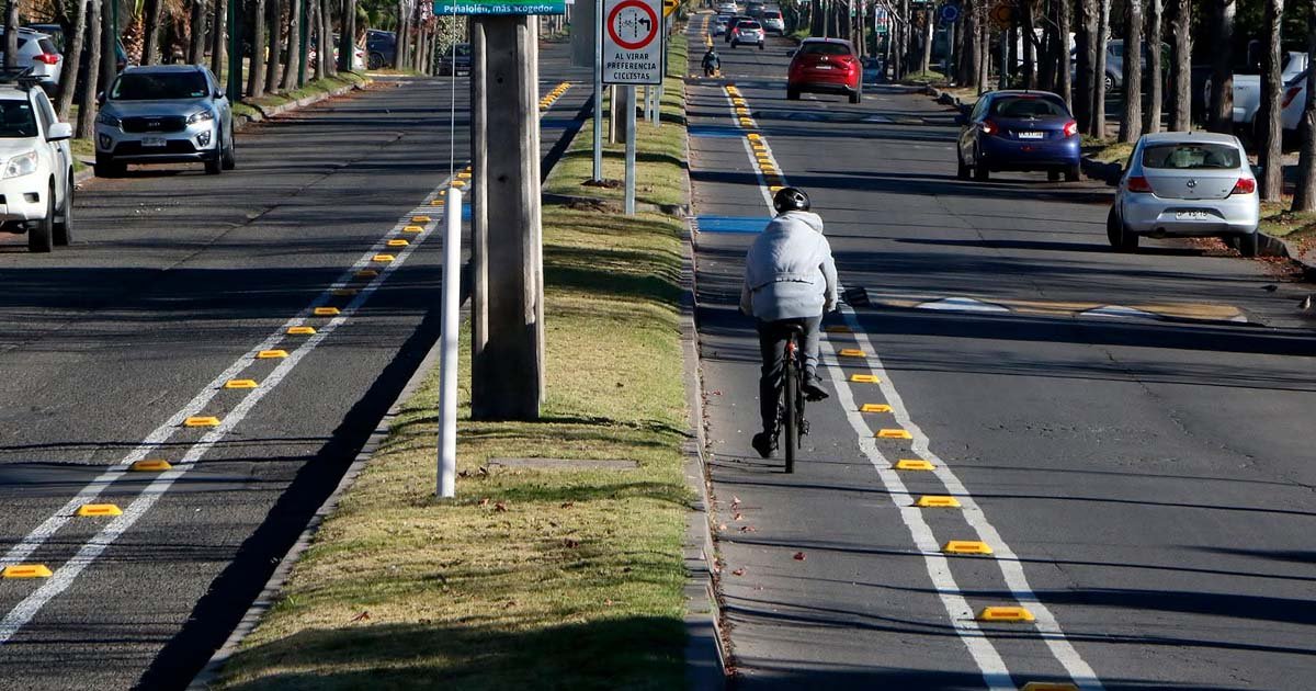 Ciclovías en Peñalolén